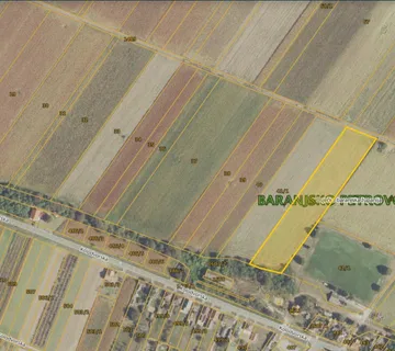 Baranjsko Petrovo Selo – Zemljište 10.131 m² - Baranjsko Petrovo Selo, Petlovac