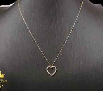 ZLATNI LANČIĆ S PRIVJESKOM 14K 2,01G / R1, RATE! - cover