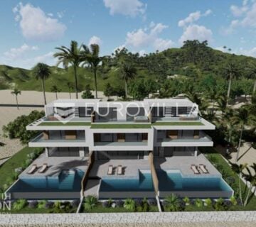 Zadar, Novalja , luksuzna villa "2" u nizu s bazenom, 30m od mora, NOVOGRADNJA - cover