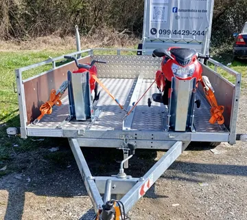 Najam/iznajmljivanje/rent a moto prikolice-Sesvete/Zagreb - cover