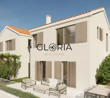 Škrip, građevinsko zemljište 412 m2, sa građ. dozvolom i kućom roh-bau - cover