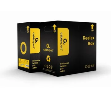 Gembird CAT5e UTP LAN cable (CU), solid, 305m, LSZH jacket - cover