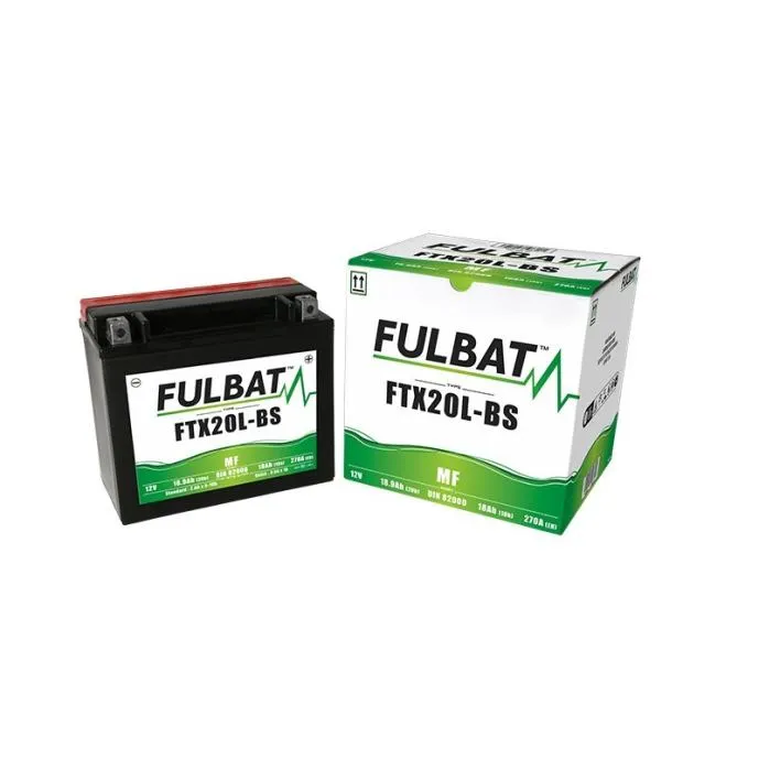 FULBAT 12V/18AH FTX20L-BS (YTX20L-BS) - cover