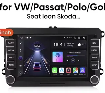 VW Škoda Original radio NAVIGACIJA WiFi CarPlay ANDROD AUTO - cover