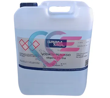 VODIK PEROKSID 3% 10L - cover