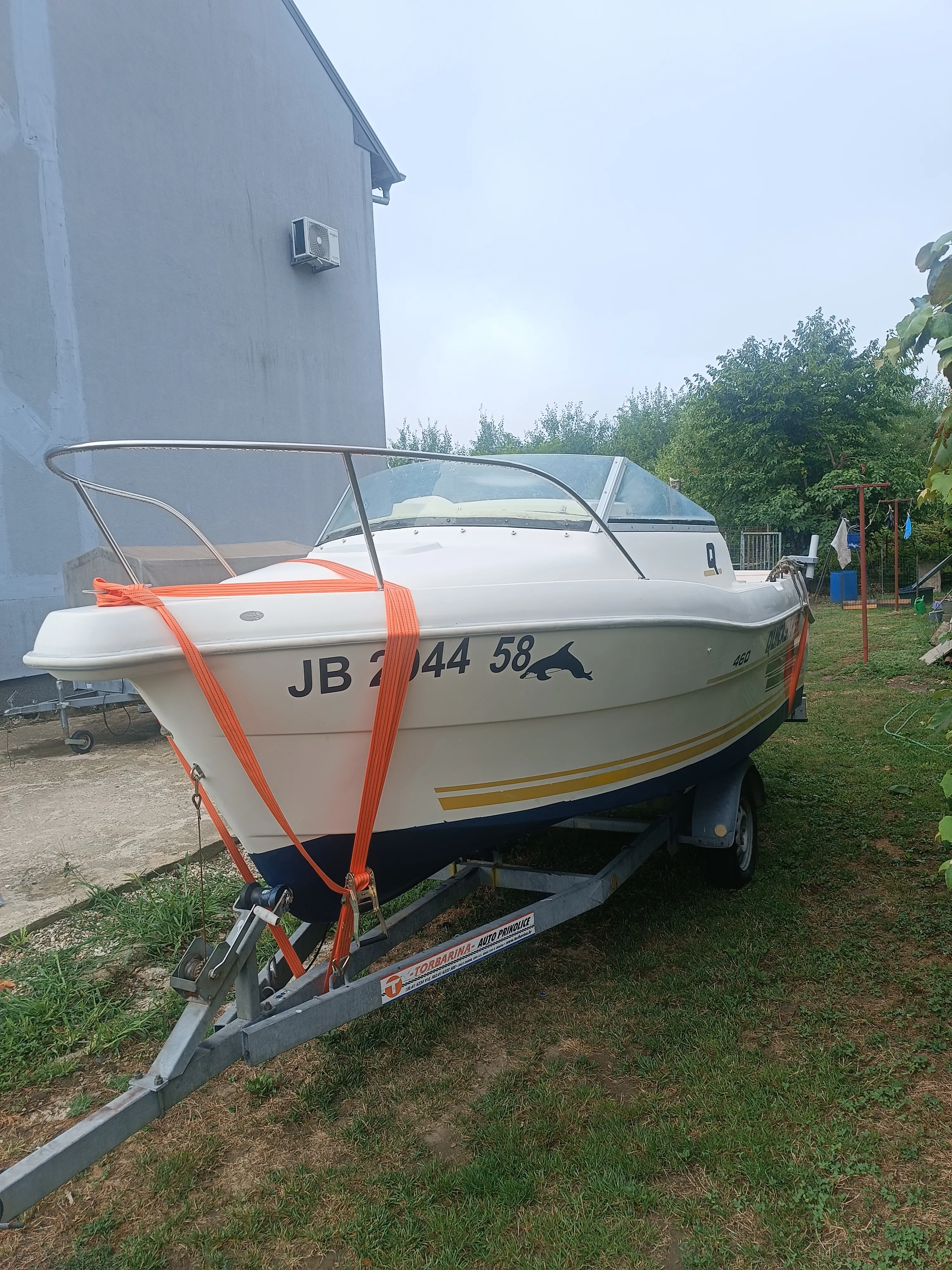 gliser sa kabinom Quicksilver-cabin, motor mercury 40 ks, 9999eu - cover