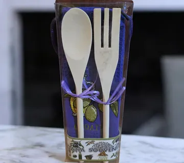 Poklon set 2x kuhače + krpa ( 60x40 cm) - cover