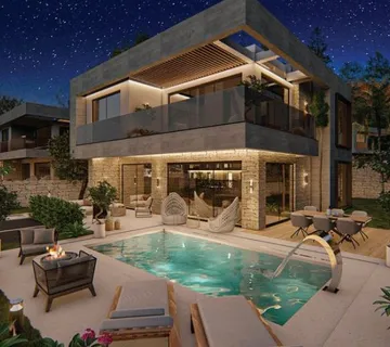 LOVREČICA-LUKSUZNA VILA 100 M OD PLAŽE (prodaja) - cover