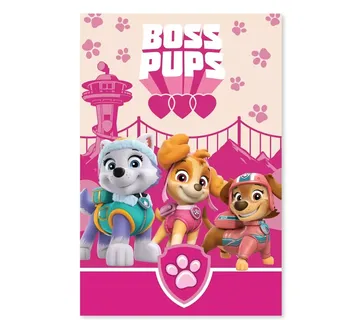 Paw Patrol ‘Boss Pups’ deka, 100×150 cm - cover