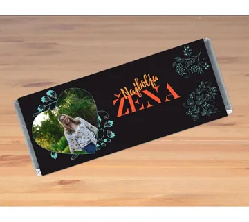 Čokolada personalizirana – Najbolja žena - cover