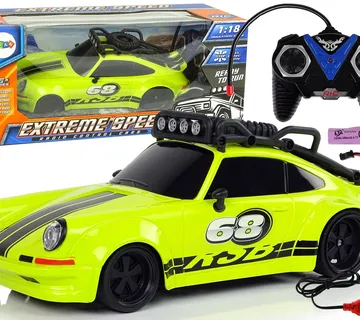 Auto na daljinsko upravljanje 1:18 Green Spare - zeleni - cover