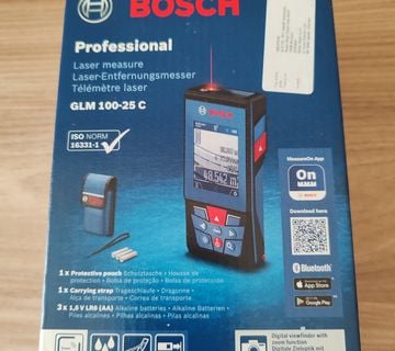 Bosch GLM 100-25 C laserski daljinomjer  - cover