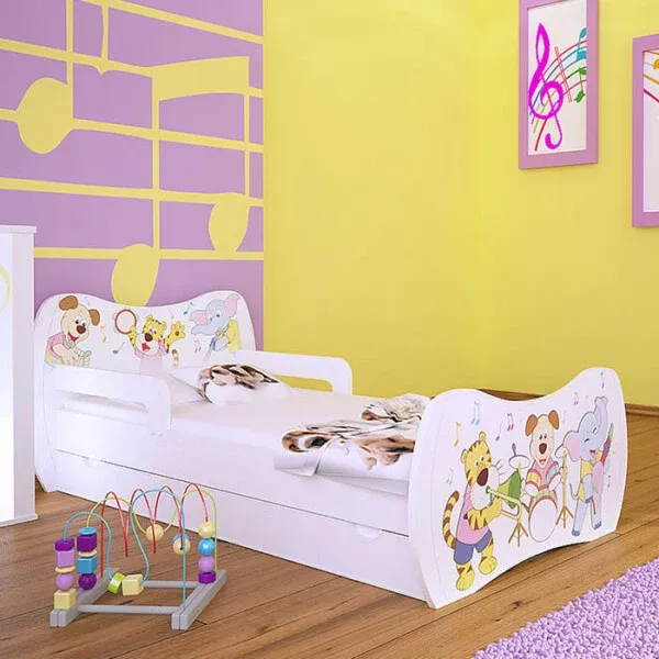 Drveni dječji krevet Dream s ladicom – 140*70 - cover