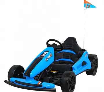 Go-Kart na akumulator SPEED 7 DRIFT KING - plavi - cover