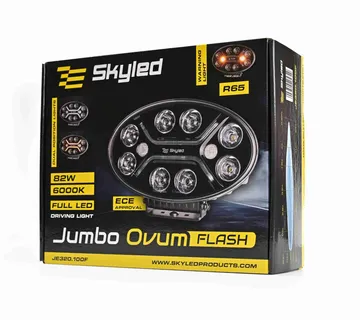 Reflektor dugog dometa SKYLED Jumbo Ovum Flash FULL LED - cover