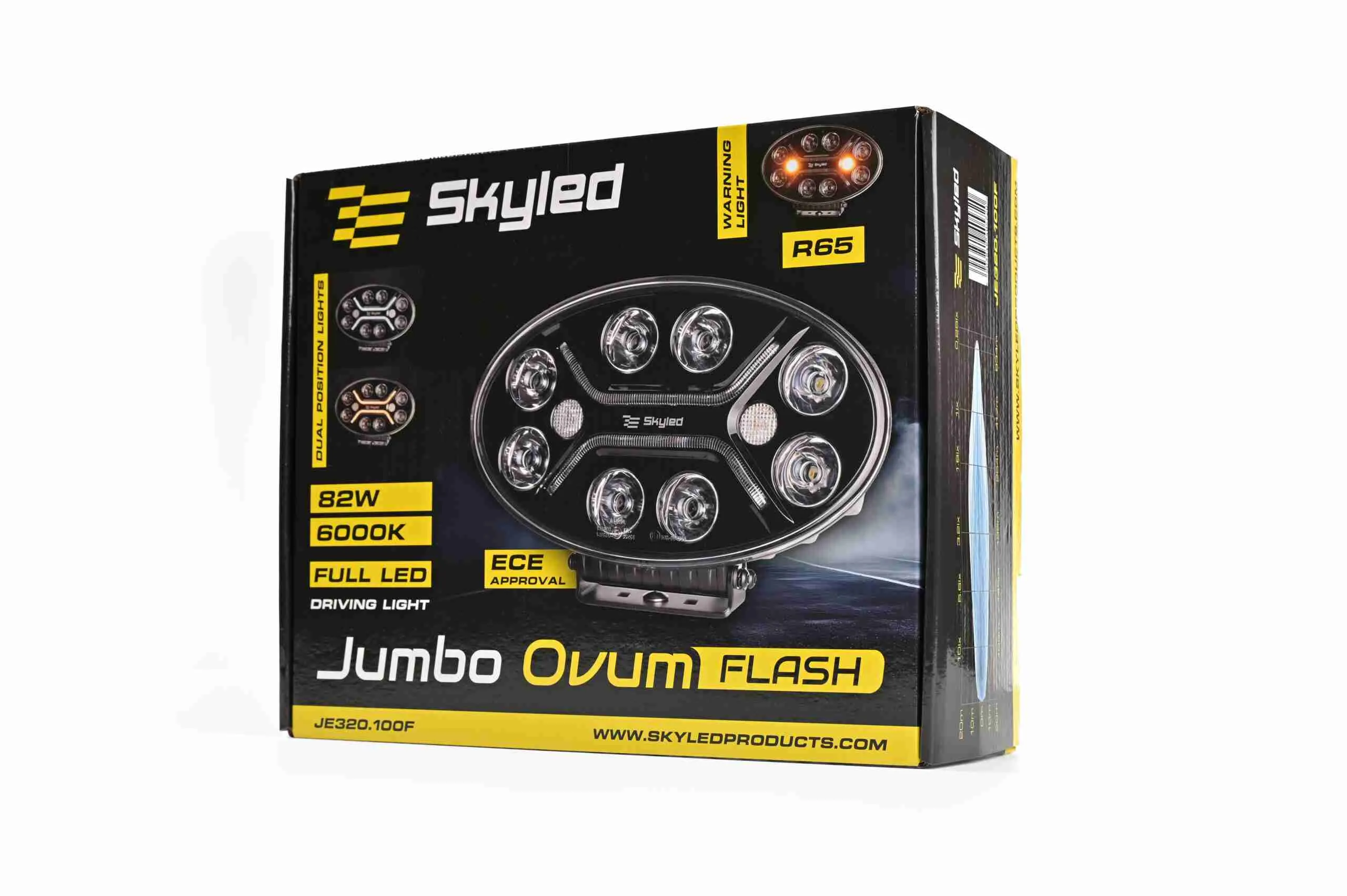 Reflektor dugog dometa SKYLED Jumbo Ovum Flash FULL LED - cover