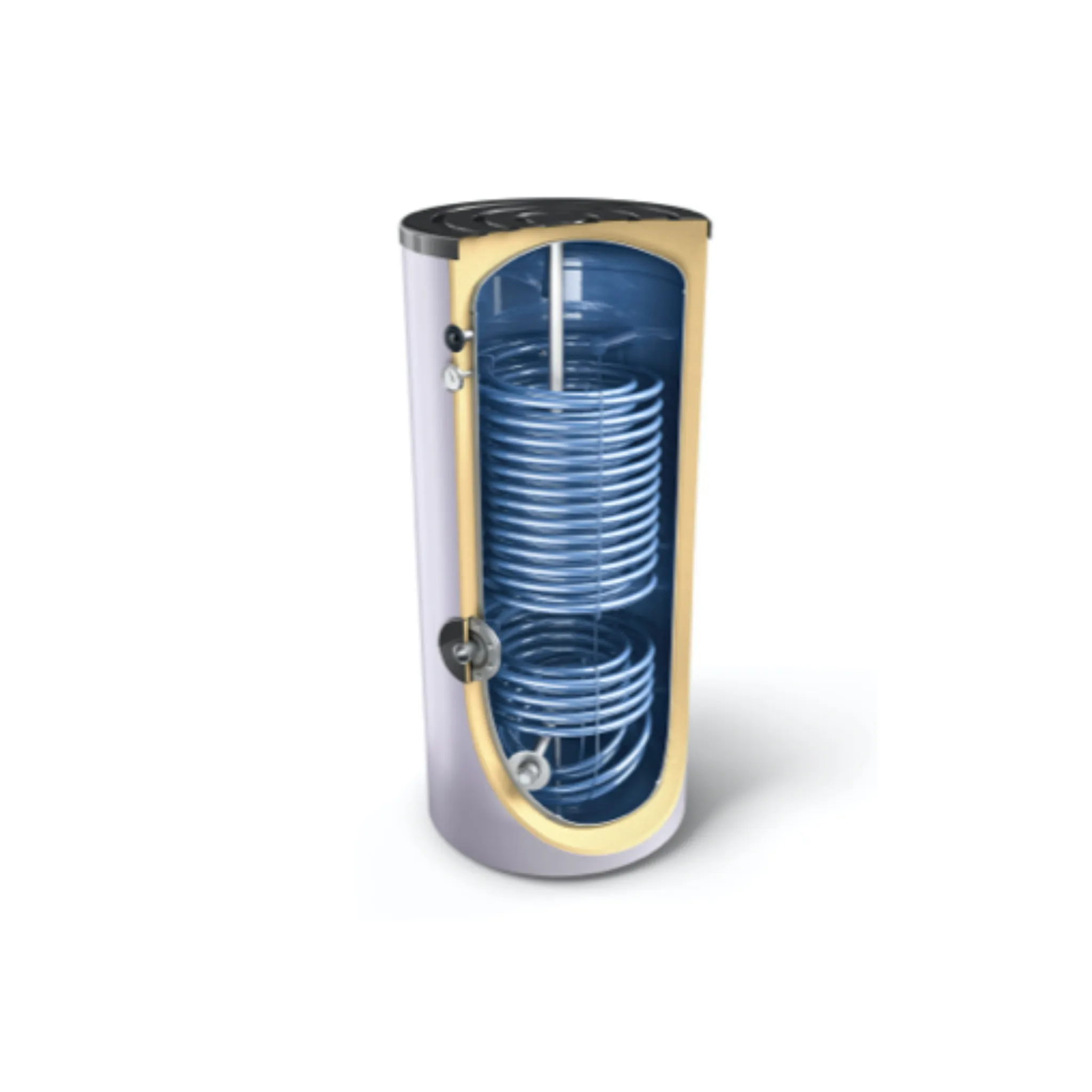 TESY Spremnik 300L T-EV2X5/2X12S2300 s 2 spirale 1/2,45 m2 za DT - cover