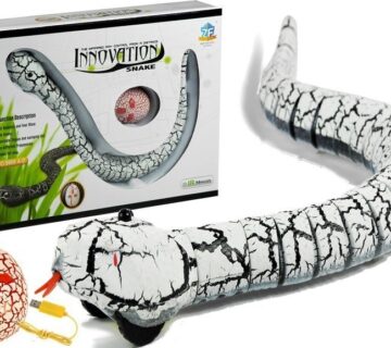 Remote Controlled White Snake - cover