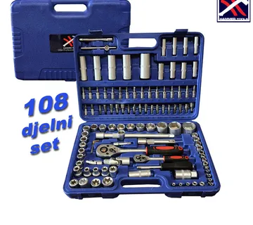 108 DIJELNI SET GEDORA Hammer Tools - Križevci