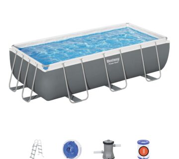 Montažni bazen 404x201x100cm POWERSteel BESTWAY - cover