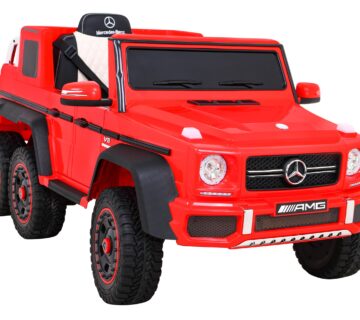 Licencirani auto na akumultor Mercedes G63 6x6 AMG - crveni - cover