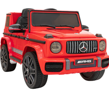 Licencirani auto na akumultor Mercedes G63 - crveni - cover