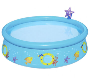 Ekspanzijski bazen Shower 152 38 Fish BESTWAY - cover