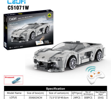 Auto na daljinsko upravljanje  R/C Bricks Sports Car 308el. EE - cover