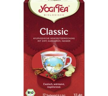 Yogi Tea Classic (Klasik) ajurvedski biljni čaj, 17×2,2g - cover