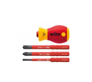 Wiha 41230 VDE Slim Vario set bit + držač 4/1 6mm Stubby - cover