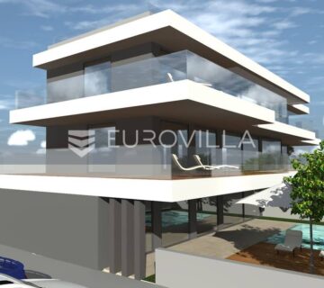 Zadar, Privlaka, Trosoban penthouse 120m2 sa krovnom terasom, 2.red do mora, NOVOGRADNJA - cover