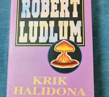 Robert Ludlum – Krik Halidona - cover