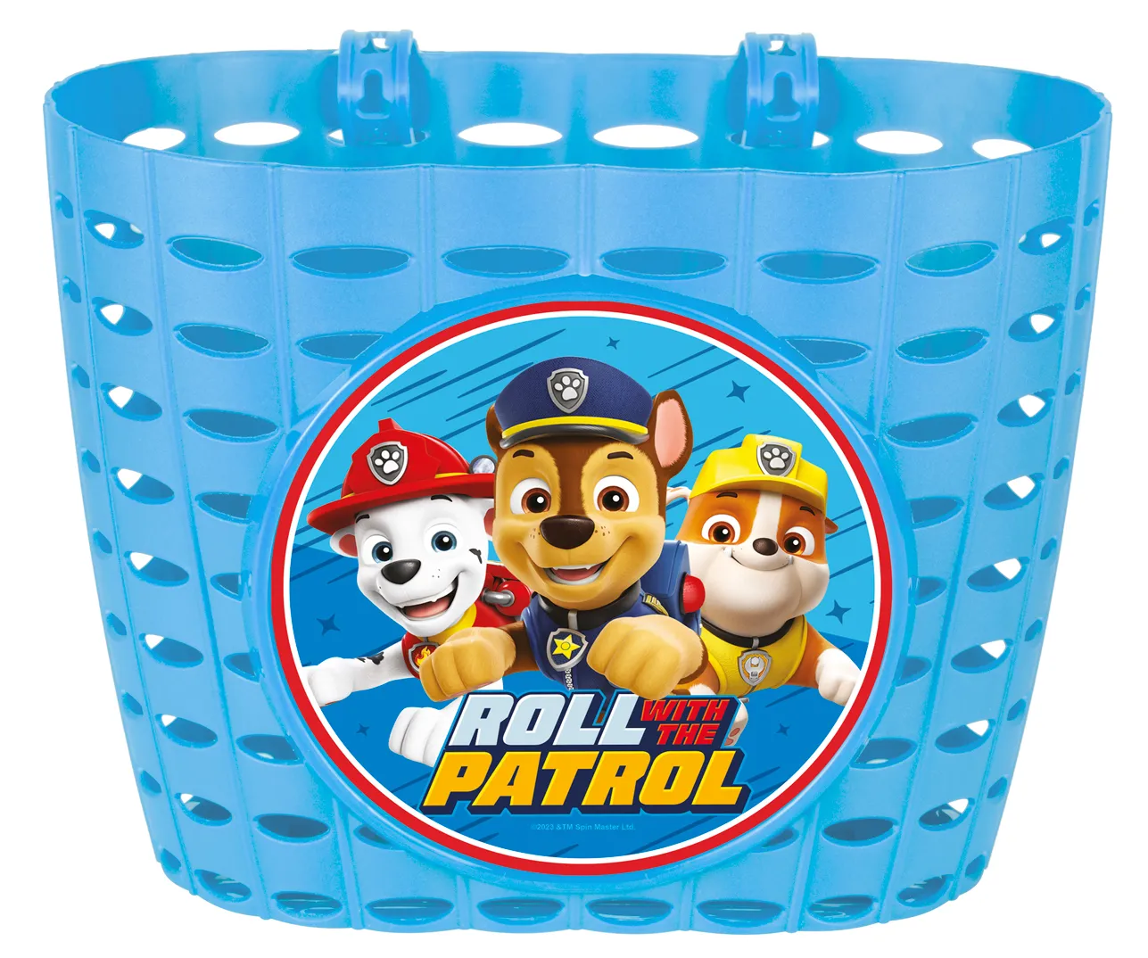 Seven košarica za dječji bicikl Paw Patrol plava - cover