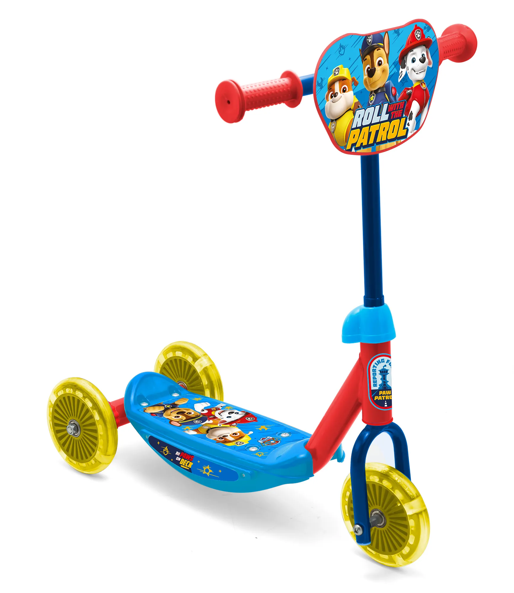 Seven dječji romobil na 3 kotača Paw Patrol plavi - cover