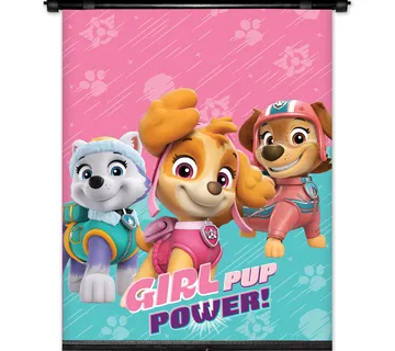Rastezljivo sjenilo za auto Paw patrol - roza - cover