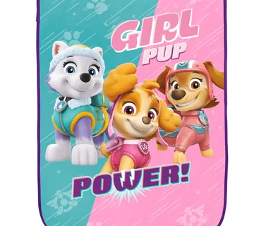 Štitnik za stražnje sjedalo Paw patrol tirkizno-roza - cover