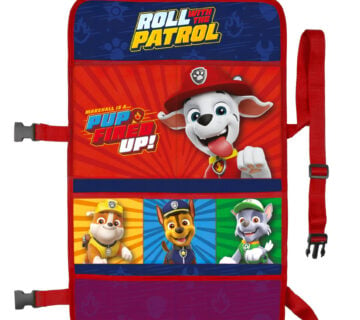 Dječji organizator za auto 2u1 Paw patrol crveno-plavi - cover