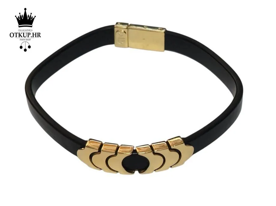 ZLATNA NARUKVICA ZLATO-KAUČUK 12,43G 18K / R1, RATE ! - cover
