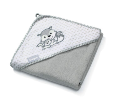 BabyOno Ručnik bambus 76x76 cm, siva - cover