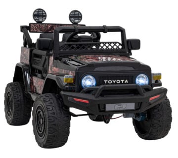Licencirani auto na akumulator Toyota FJ Cruiser 4x4 - crni - cover