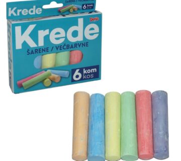 Set jumbo kreda u boji, 6/1 pak, kutija - cover