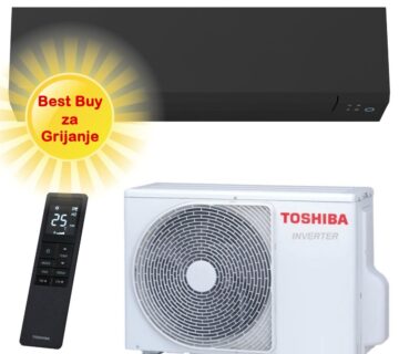 TOSHIBA KLIMA UREĐAJ 3,5kW RAS-B13G3KVSGB-E/RAS-13J2AVSG-E - Shorai Edge, za 35m2, A+++, R32 - cover