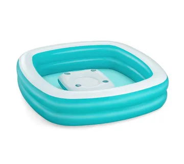 Bestway bazen 218x218x48cm + plutajući stol - cover