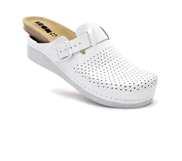 KOŽNE ANATOMSKE KLOMPE, Bijela, IJIB - cover