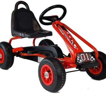Gokart na pedale G201 - crveni - cover