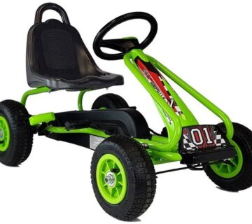 Gokart na pedale G201 - zeleni - cover