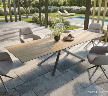 Outdoor stol Edge 300x100cm, Materijal: Keramika Sabbia - cover