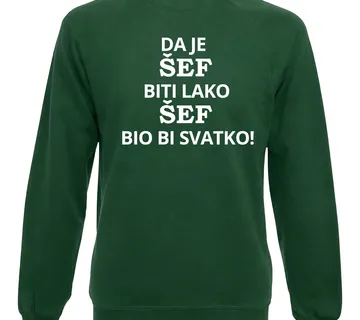 Pulover da je šef biti lako - cover
