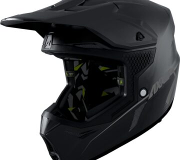 AXXIS WOLF MX CROSS SOLID BLACK MATT - cover