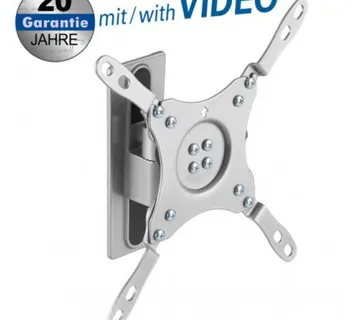 Transmedia TV wall mount for motorhomes caravans, 13"-43", 86mm - cover